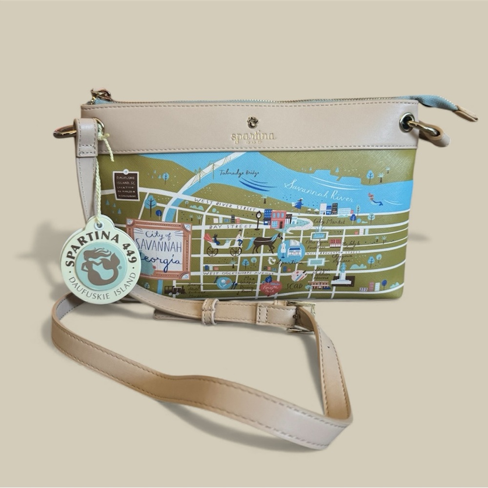 NEW WITH TAGS Spartina 449 Savannah Crossbody Bag